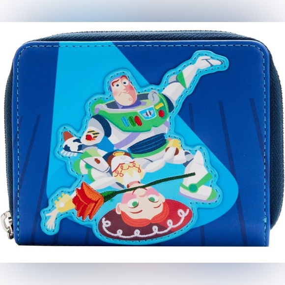 Loungefly Handbags - LOUNGEFLY Pixar Moments Toy Story Jessie & Buzz Zip Around Wallet, NWT